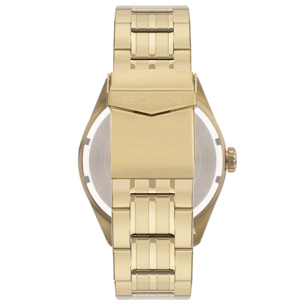 Relógio Technos Masculino Grandtech Dourado