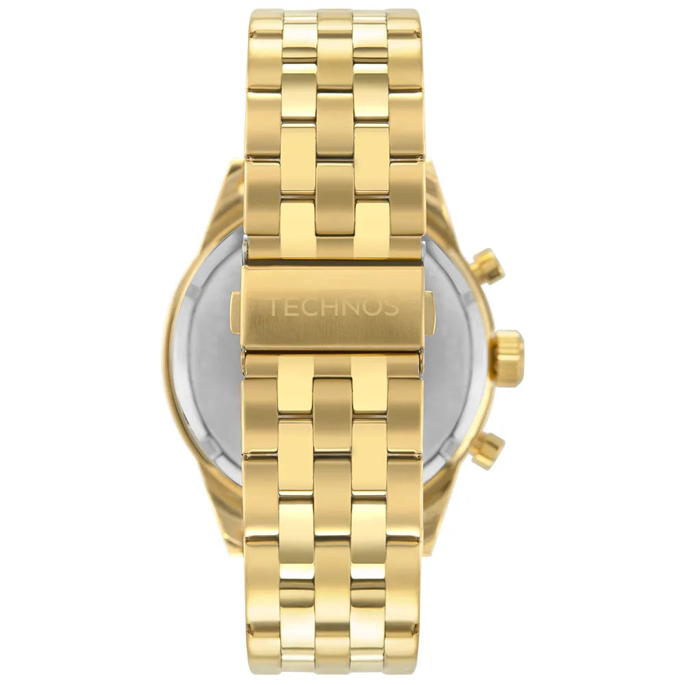 Relógio Technos Masculino Grandtech Dourado