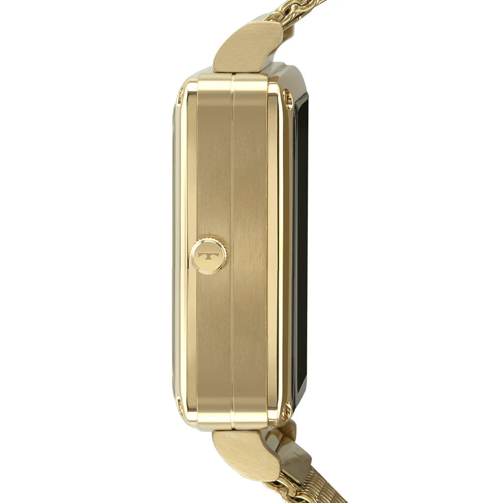 Relógio Technos Masculino Curvas Digiana Dourado