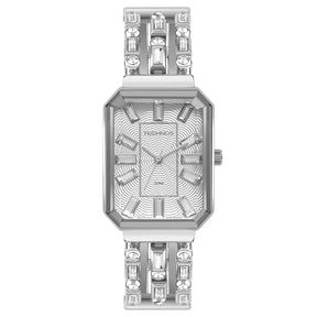 Relógio Technos Feminino Crystal Prata