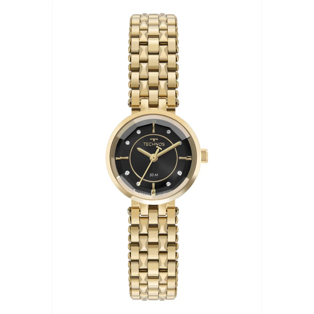 Relógio Technos Feminino Mini Joia Dourado