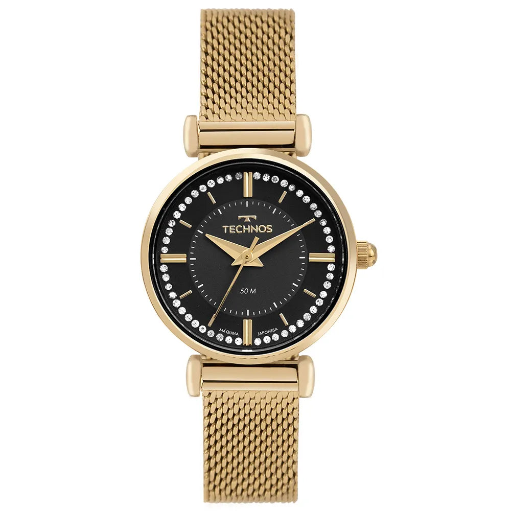 Relógio Technos Feminino Mini Dourado
