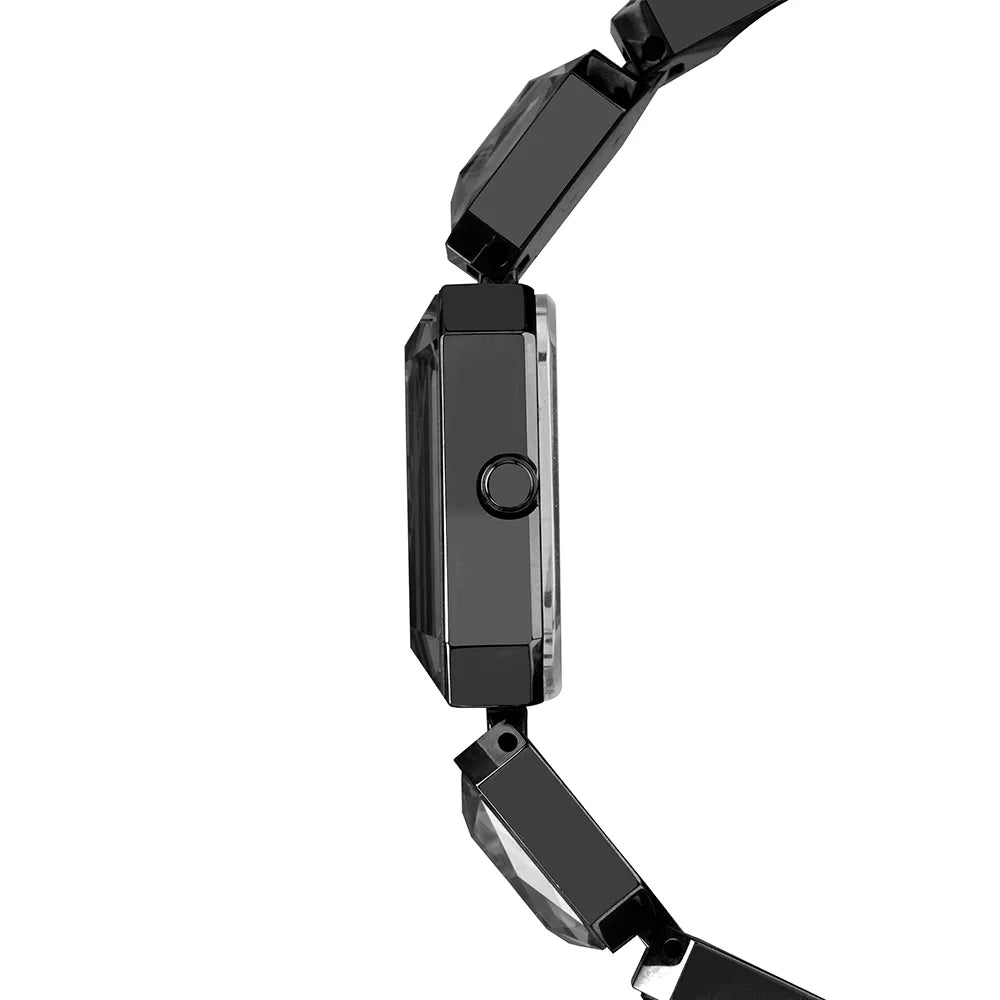 Relógio Technos Feminino Crystal Preto