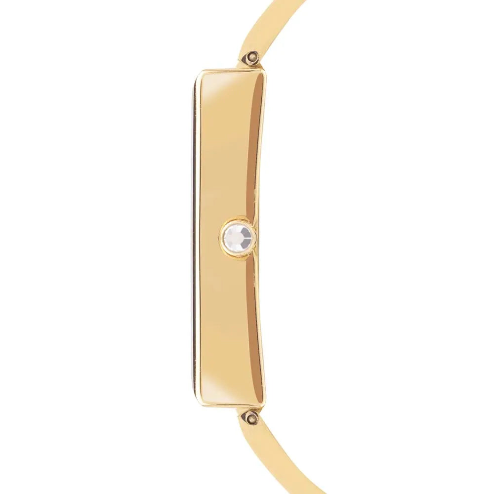 Relógio Technos Feminino Crystal Dourado