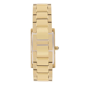 Relógio Technos Feminino Crystal Dourado