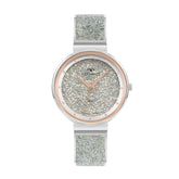 Relógio Technos Feminino Crystal Prata