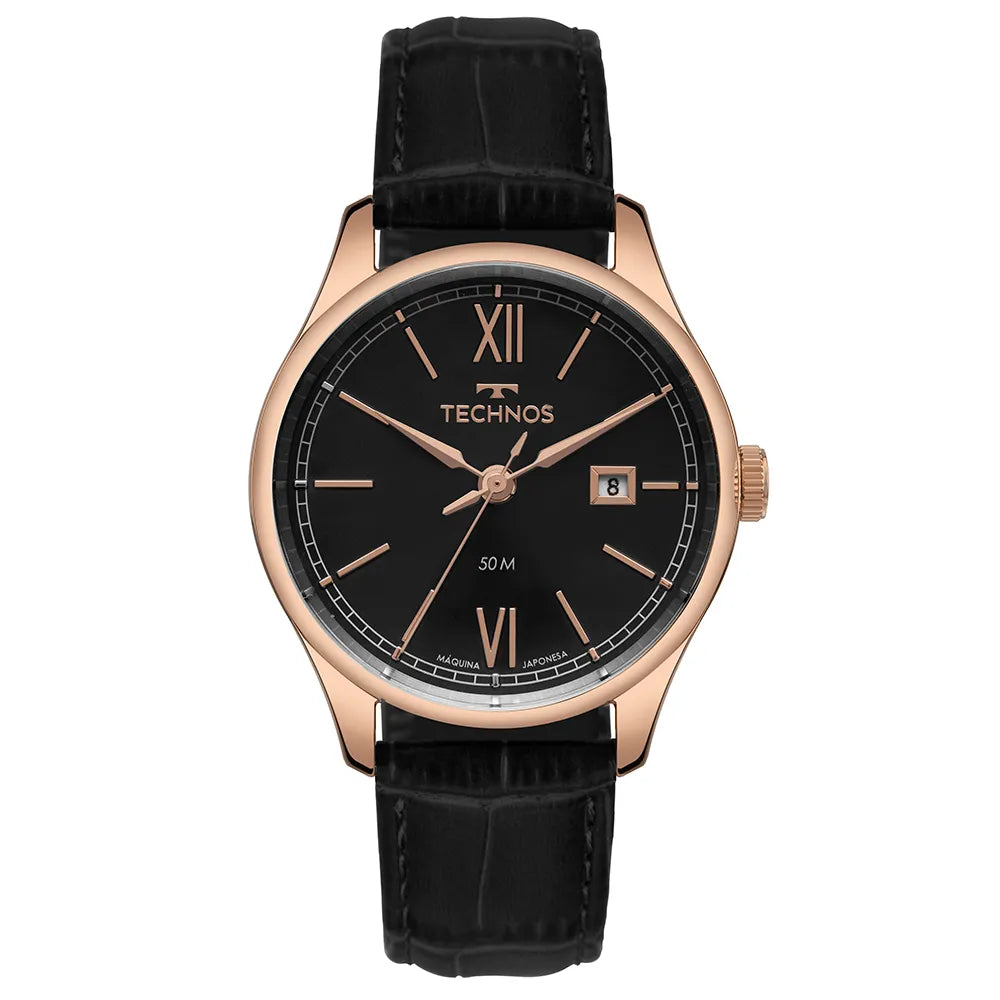 Relógio Technos Masculino Executive Rosé