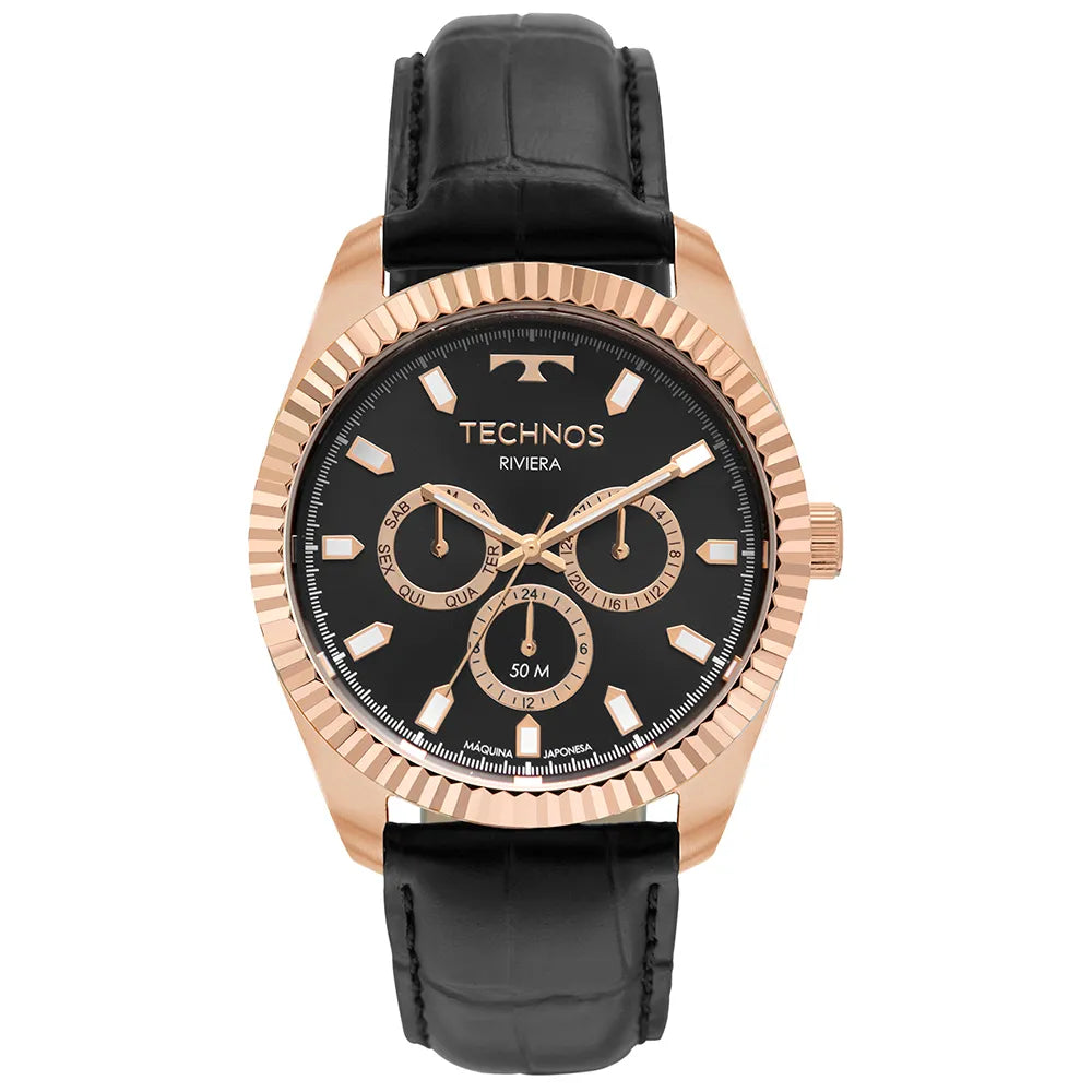Relógio Technos Masculino Riviera Rosé