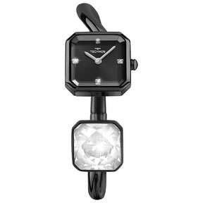 Relógio Technos Feminino Crystal Preto