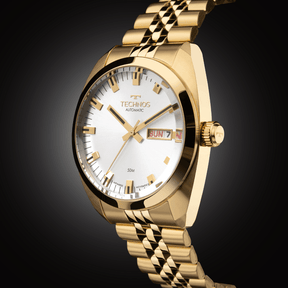 Relógio Technos Masculino Automatico Dourado