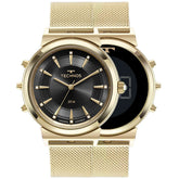 Relógio Technos Feminino Curvas Digital Dourado