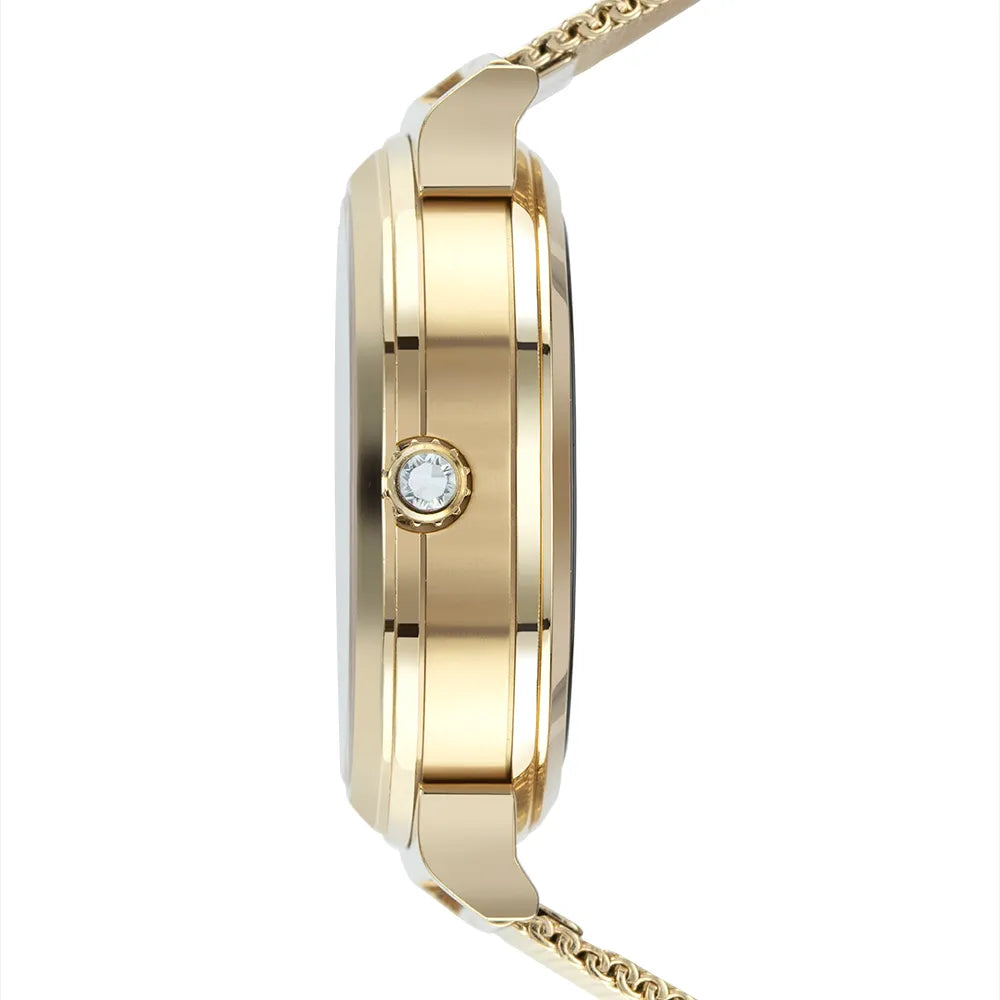 Relógio Technos Feminino Curvas Digital Dourado