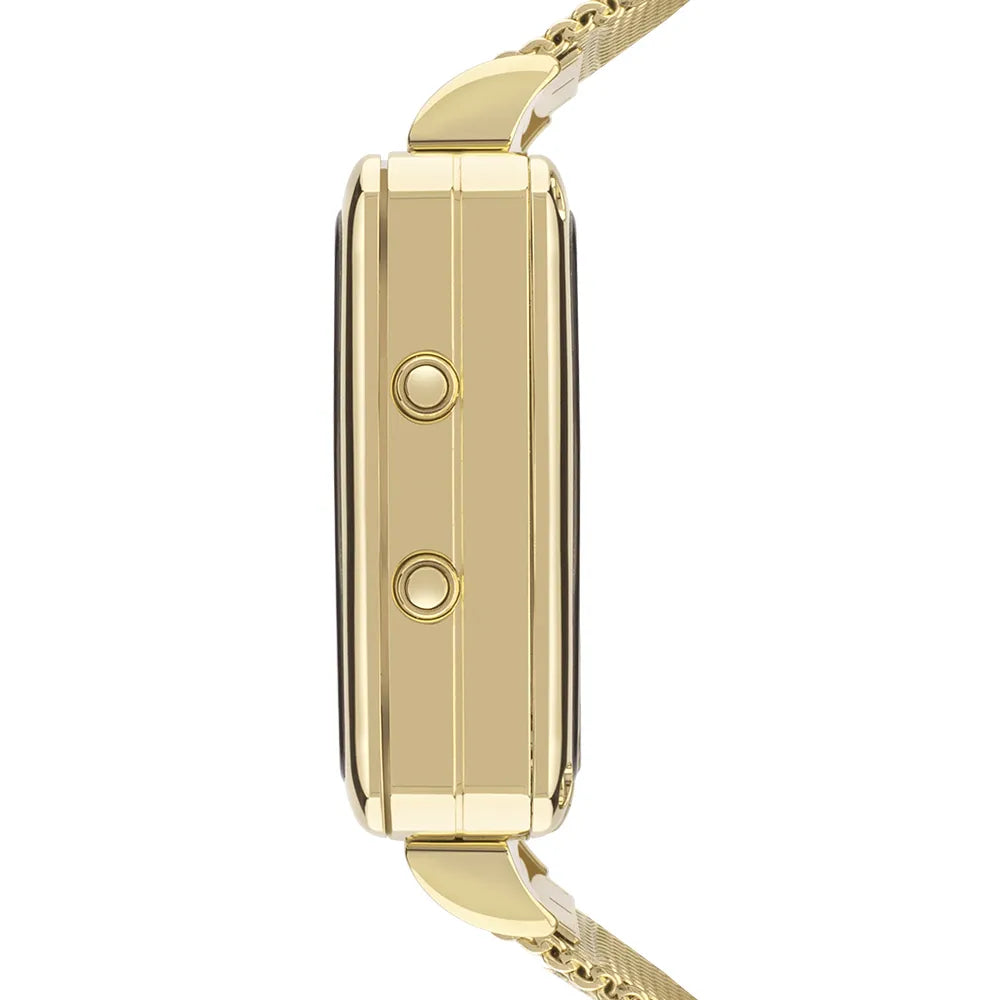 Relógio Technos Feminino Curvas Dourado
