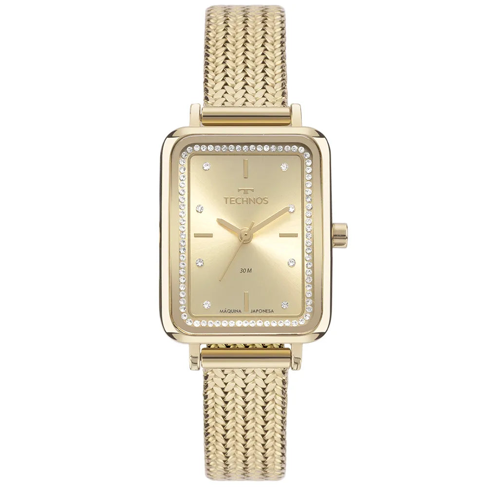 Relógio Technos Feminino Mini Dourado