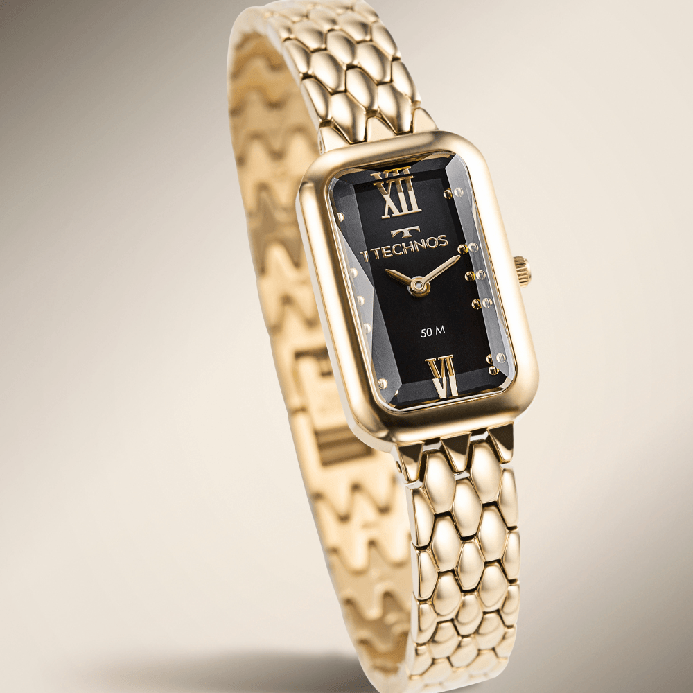Relógio Technos Feminino Mini Joia Dourado
