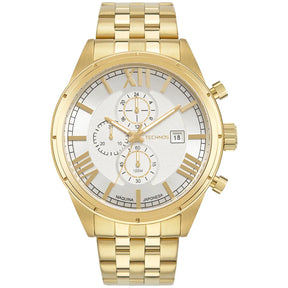 Relógio Technos Masculino Grandtech Dourado