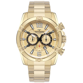 Relógio Technos Masculino Legacy Dourado