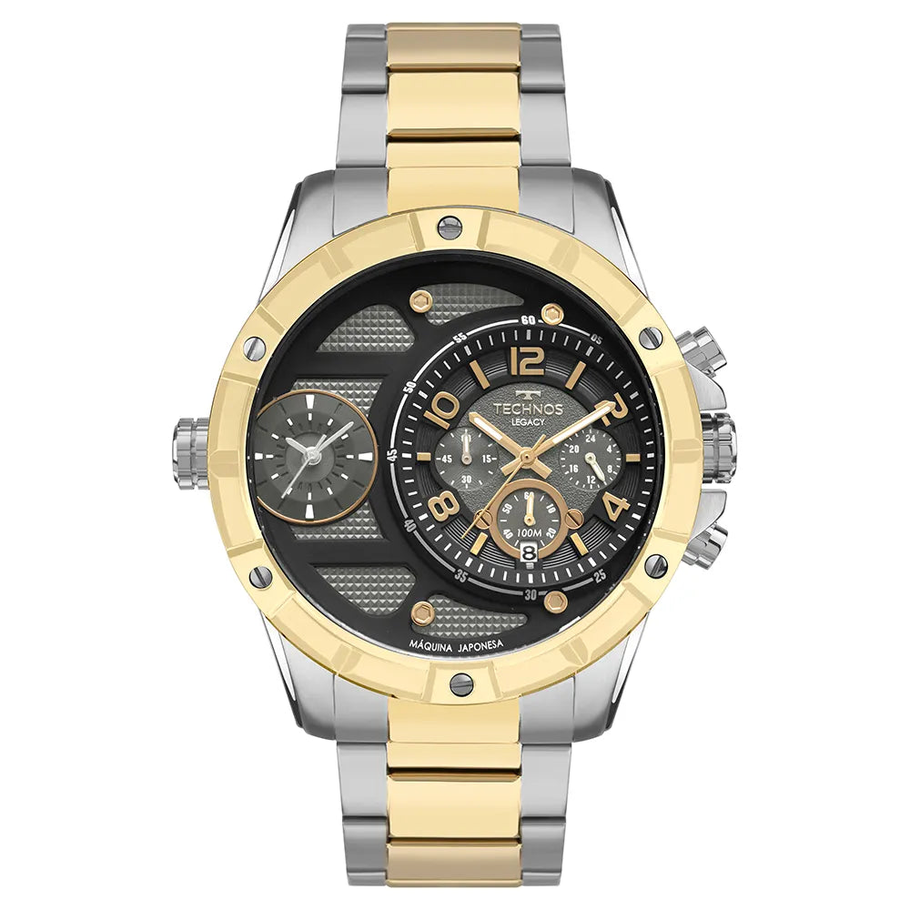 Relógio Technos Masculino Legacy Bicolor